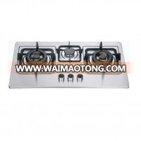 New design stainless steel panel gas stove for Pakistan hotsale