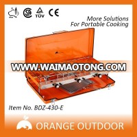 Newest dual power source 4 burner camping gas stove