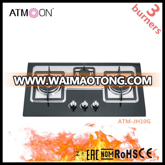 India Hot Sales Kitchen Appliance 3 Burners Gas Stove/gas Cooker